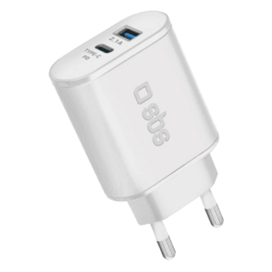 USB 2.1A + Type C 18W SBS kroviklis | BITĖ
