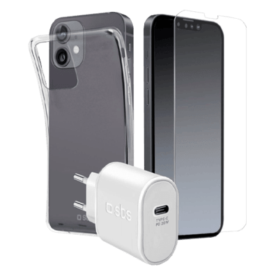 Apple iPhone 13 Cover+Glass+Type-C PD 20W By SBS | BITĖ
