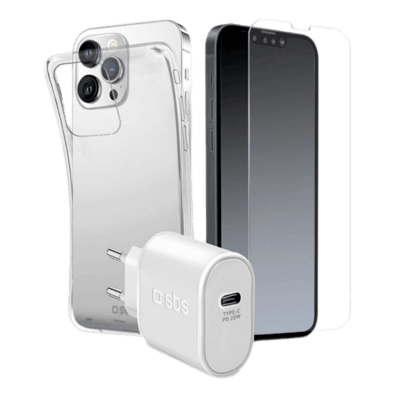 Apple iPhone 13 Pro Cover+Glass+Type-C PD 20W By SBS | BITĖ