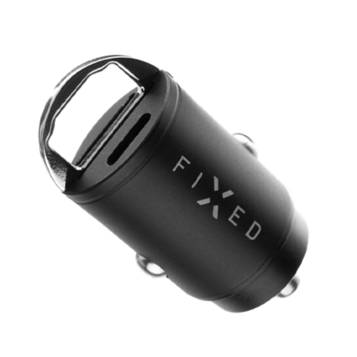 Car Charger USB-C/USB 30W By Fixed Black | BITĖ 1